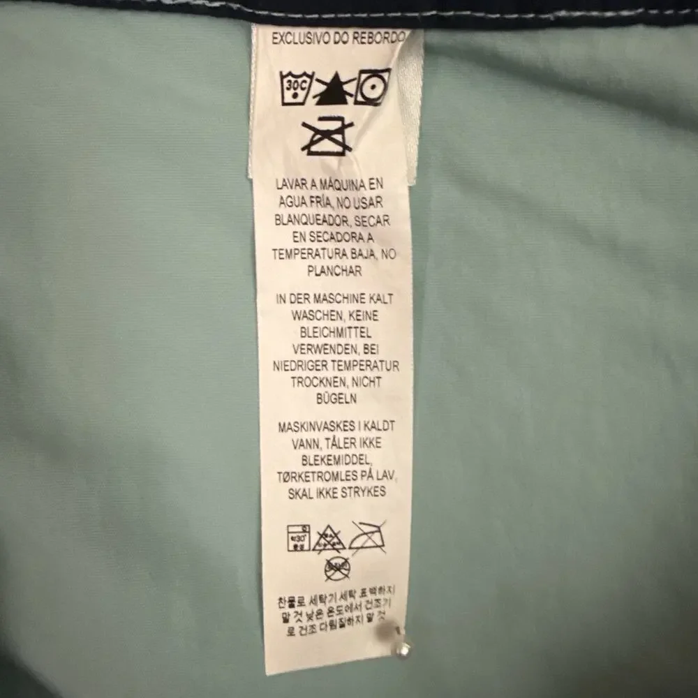 Patagonia Wavefarer Boardshorts Mens 34 Skiff Blue Nylon Surf Swim Shorts